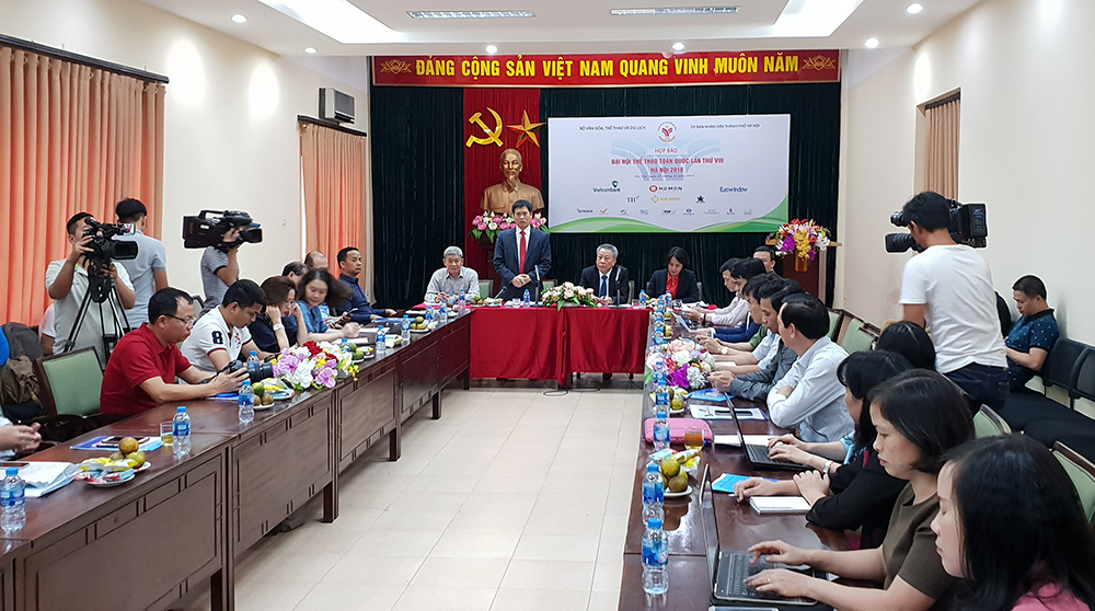 Hơn 7.000 vận động viên sẽ tham gia tranh tài tại Đại hội Thể thao toàn quốc lần thứ VIII